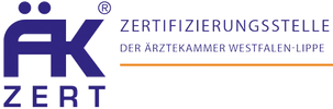 Logo - ÄKzert® Zertifizierungsstelle der Ärztekammer Westfalen-Lippe aus Münster