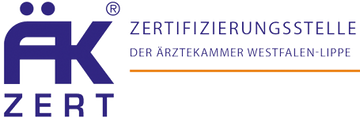 Logo - ÄKzert® Zertifizierungsstelle der Ärztekammer Westfalen-Lippe aus Münster